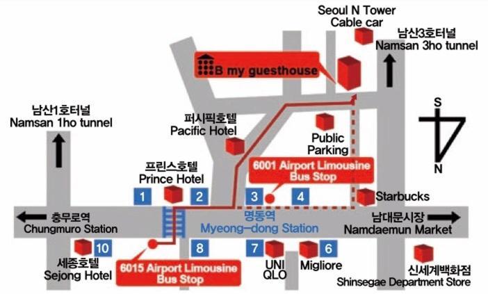 บี มายเกสท์เฮาส์ Hotel โซล ภายนอก รูปภาพ